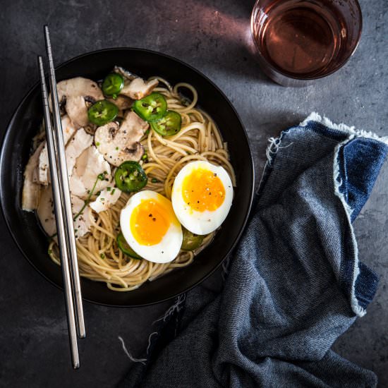 Quick Chicken Ramen