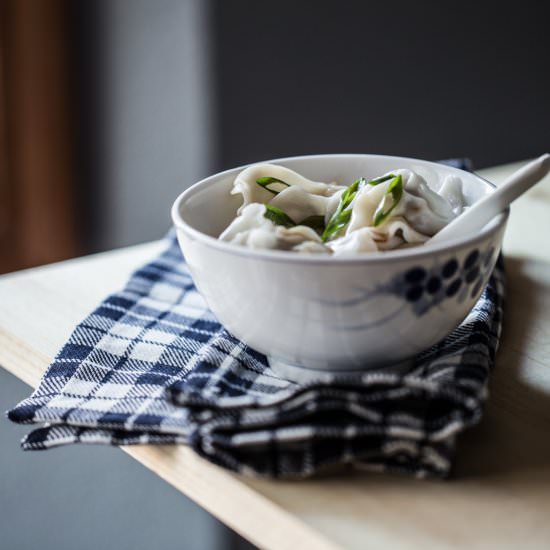 Homemade Wonton Soup