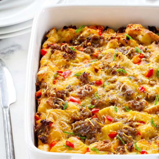 Make Ahead Breakfast Casserole