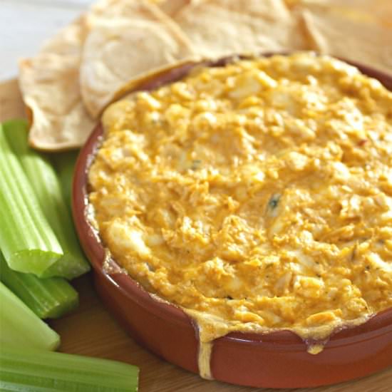 Spicy Buffalo Chicken Dip