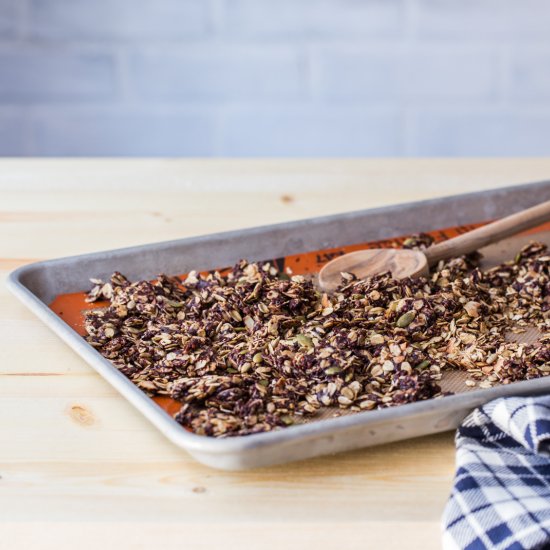 Chocolate Coconut Granola