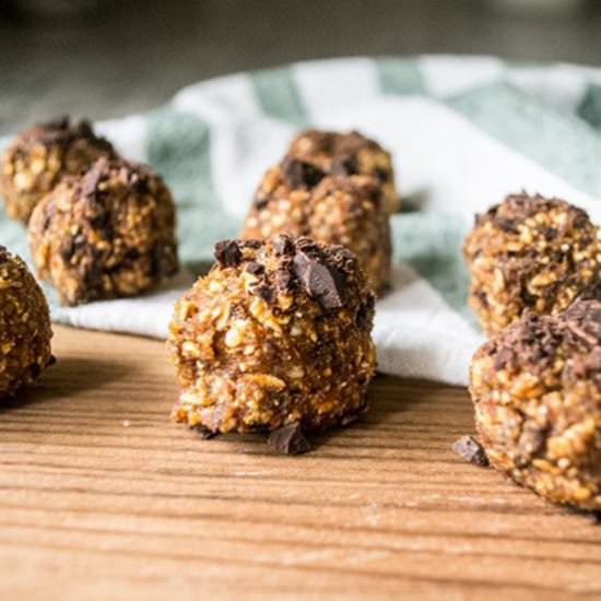 Gluten-Free Chocolate Pumpkin Bites