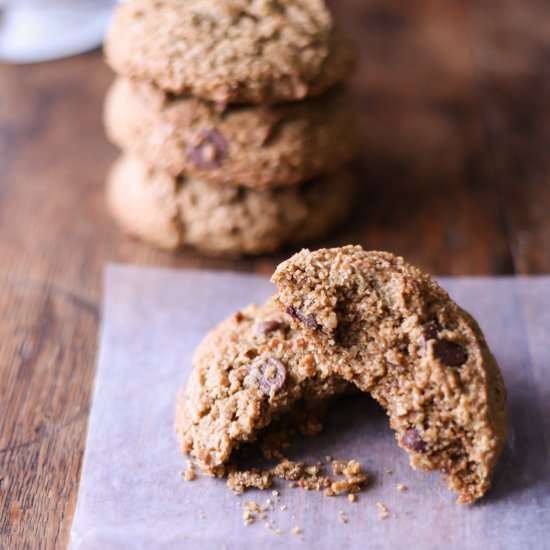 Chocolate Chip Granola Bar Cookies