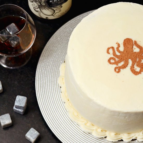 Kraken Chocolate Rum Ball Cake