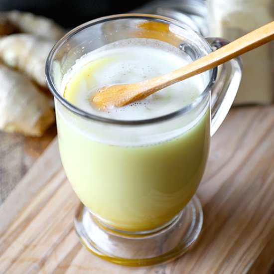 Honey Ginger and Turmeric Latte