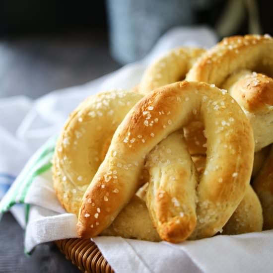 Homemade Soft Pretzels