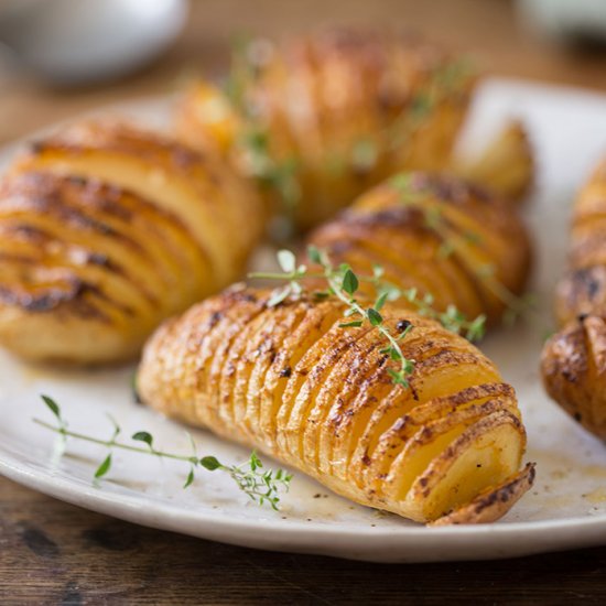 Hasselback Potatoes