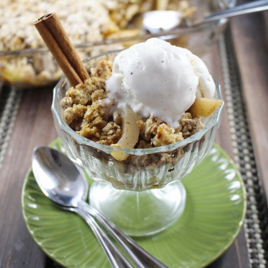 Baked Pear Crisp