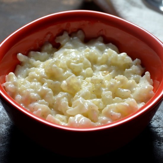 Creamy Rice Pudding