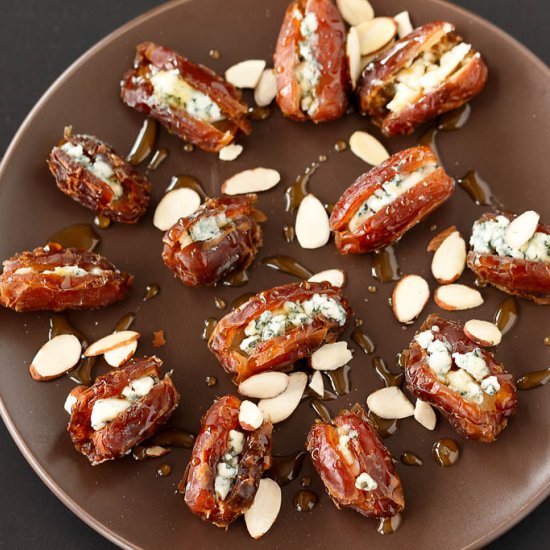 Dates, Gorgonzola, Almonds & Honey