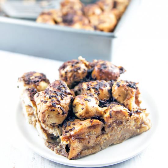 Soft Pretzel Bread Pudding