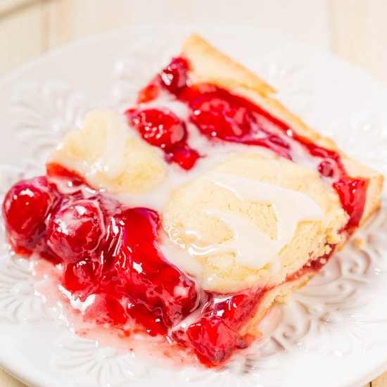 Glazed Cherry Pie Bars