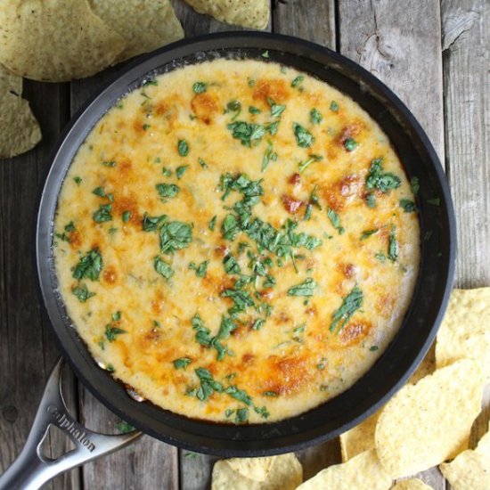 Queso Fundido With Chorizo