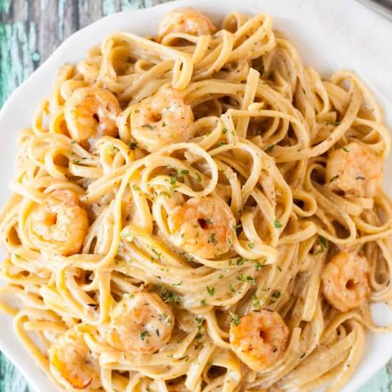 Cajun shrimp pasta