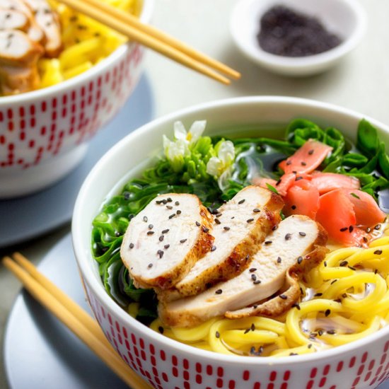 A simple, fragrant noodle soup