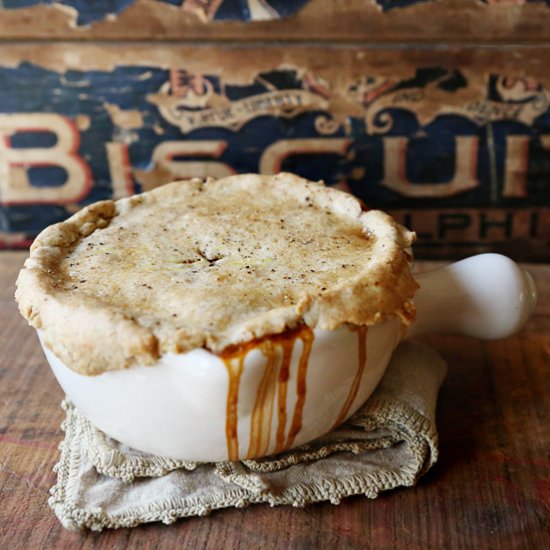 Black Bean and Sweet Potato Pot Pie