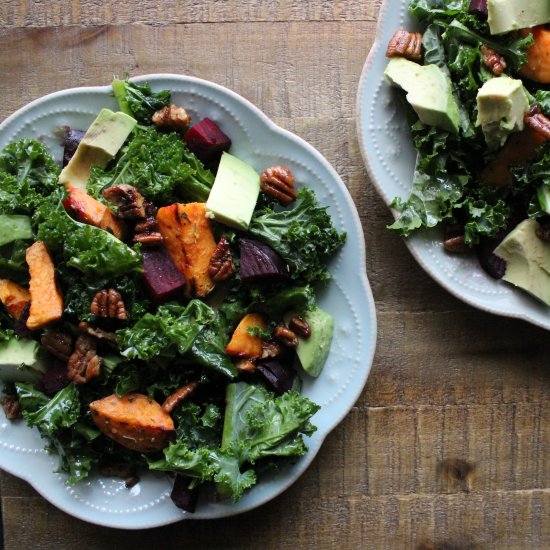 Winter Root Vegetable Salad