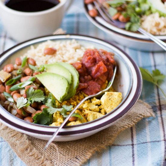 Tofu Rancheros Bowls