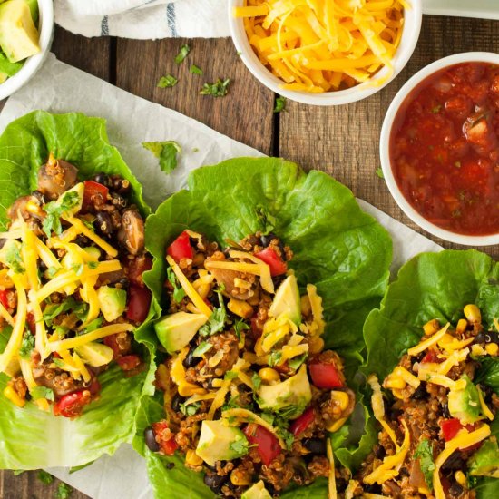 Taco Vegetarian Lettuce Wraps