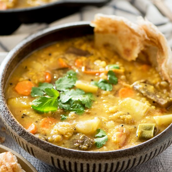 Sambar (Lentil Curry Stew)