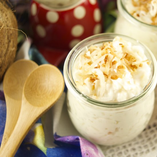 Coconut Rice Pudding