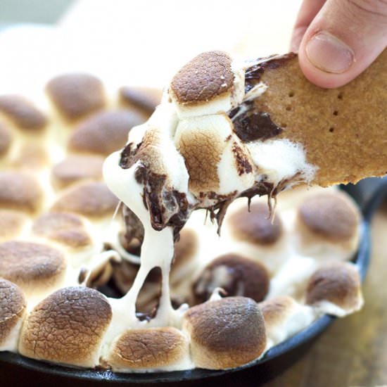 Grown Up S’mores Dip