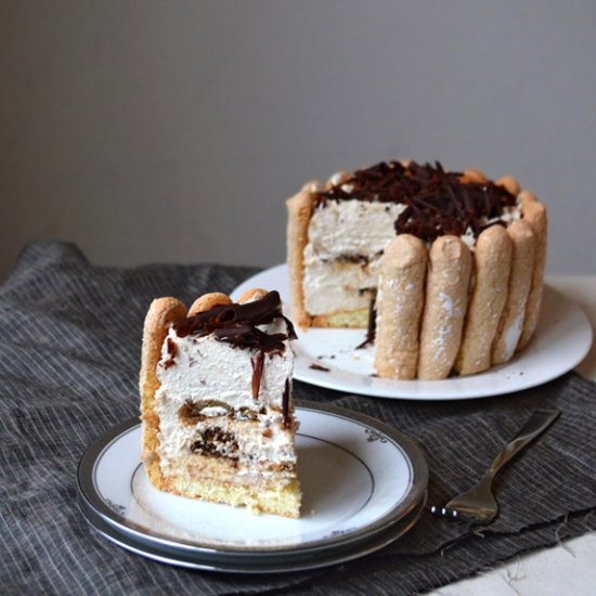 Tiramisu Charlotte