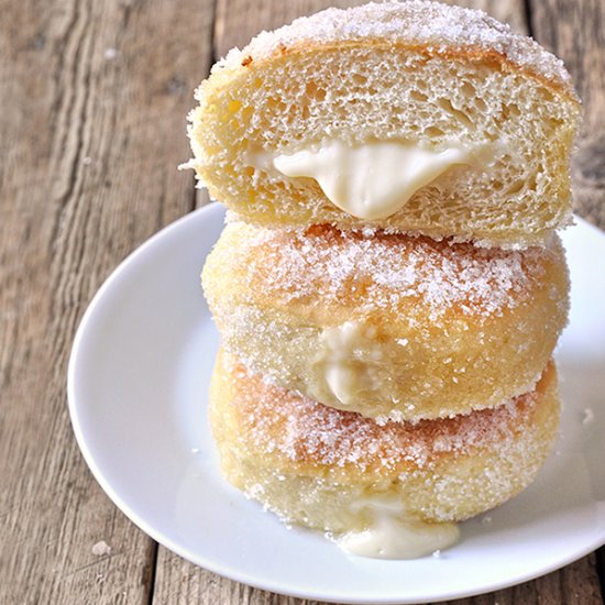 baked bomboloni