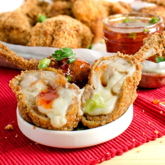 Cheese Stuffed Boneless Wings