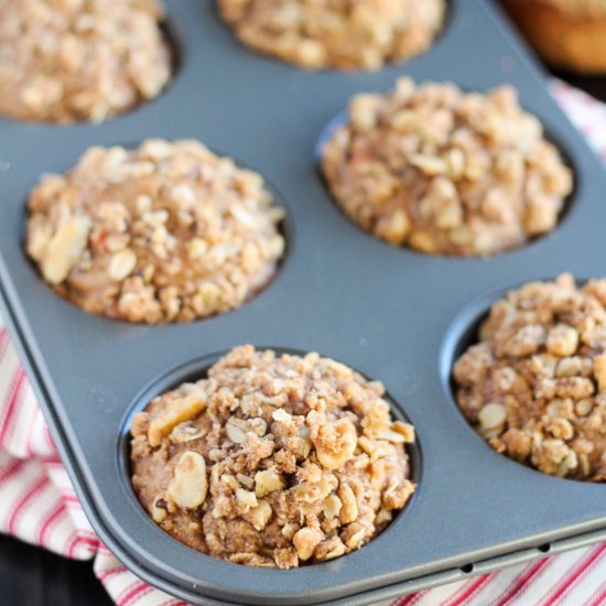 Apple Oat Muffins