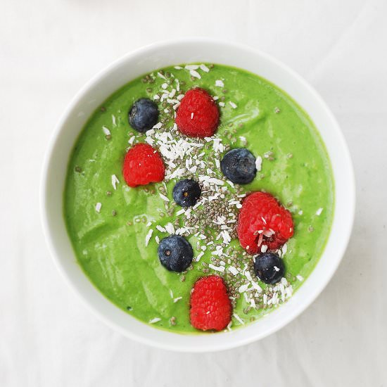 Super Green Smoothie Bowl