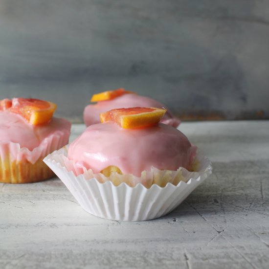 Citrusy Vanilla Cupcakes