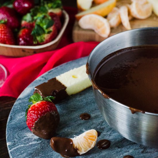 Easy Chocolate Fondue