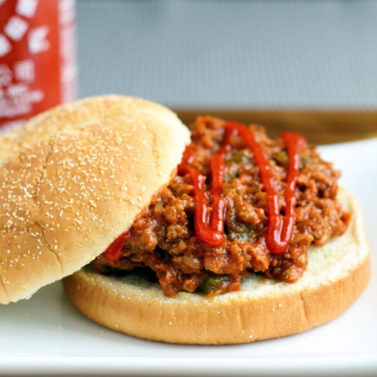 Homemade Sriracha Joes