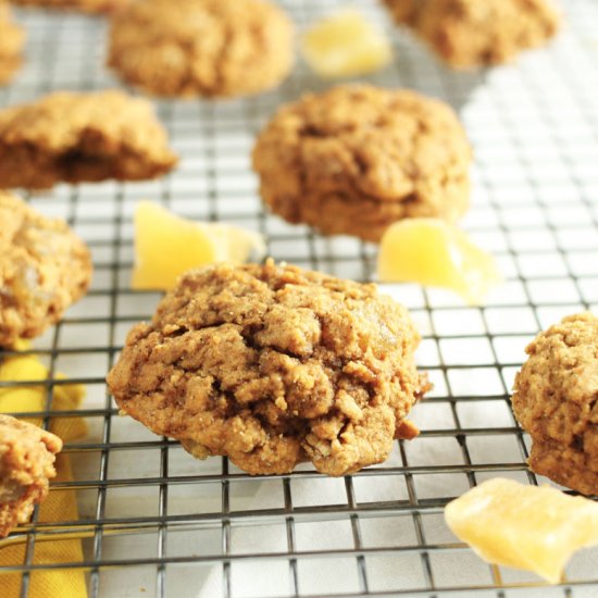 GF Gingersnap Cookies