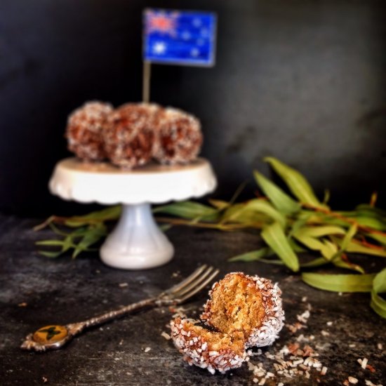 Raw Lamington Balls