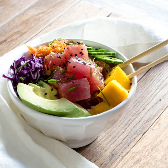 Hawaiian Poke Bowls