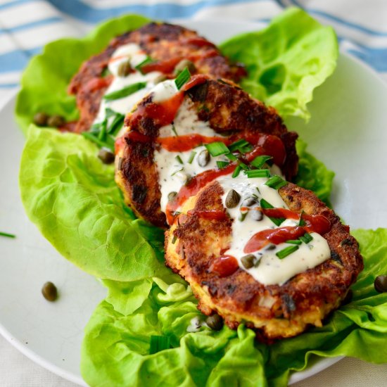 Pan-Fried Salmon Cakes