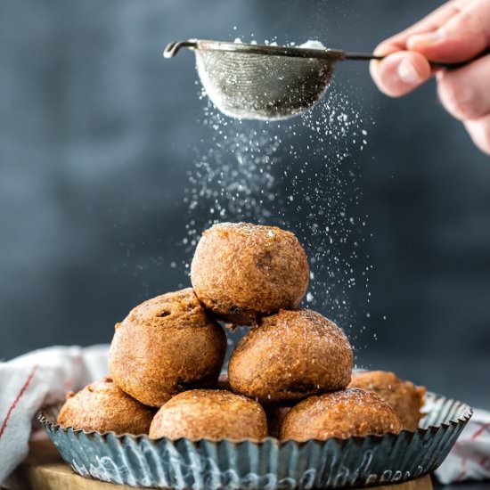 Fried Brownie Truffle Bites