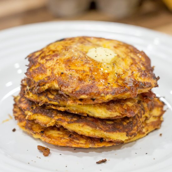 Bacon Spaghetti Squash Fritters