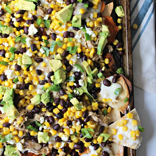 Loaded Sweet Potato Nachos