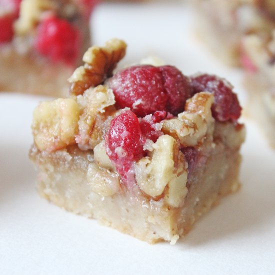 Cranberry Walnut Bars