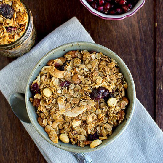 Cinnamon-Nut Granola