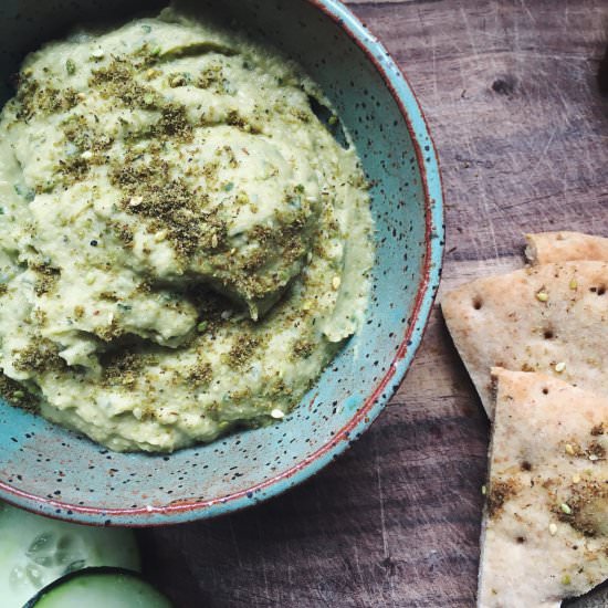 Lemony Herb Hummus