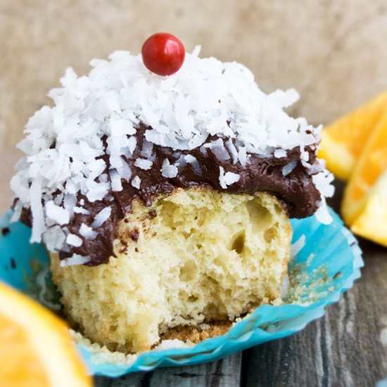 Coconut Orange Cupcakes