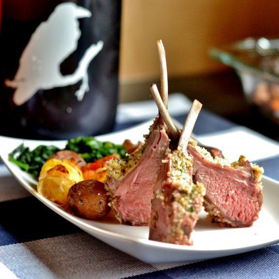 Herb-Crusted Rack of Lamb