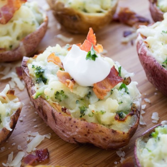 Loaded Twice Baked Potatoes