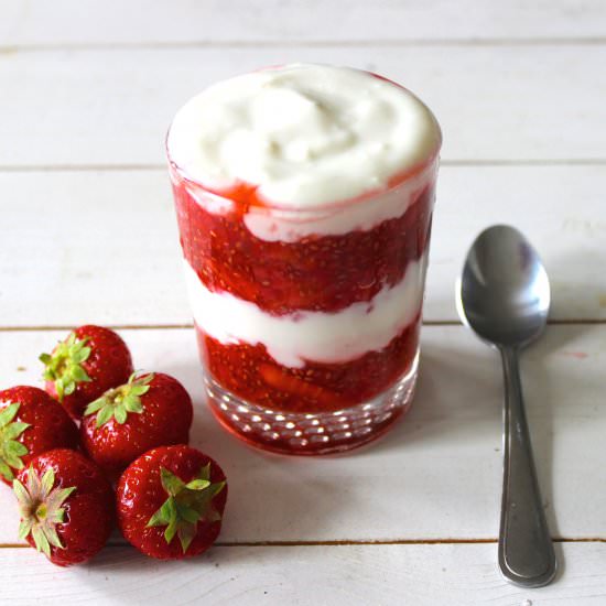 Strawberry Chia Pudding