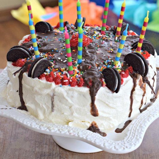 Cookies ‘n Cream Ice Cream Cake