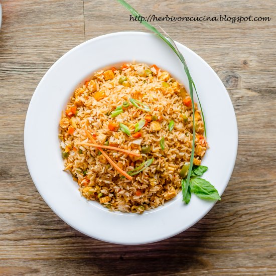 Thai Spicy Basil Fried Rice